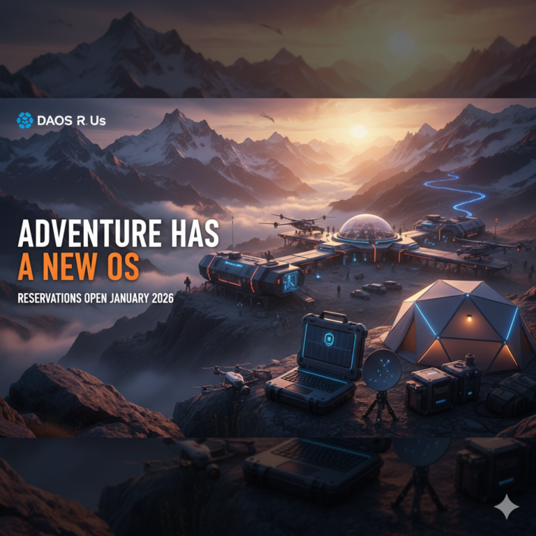 The Interface of the Wild: How DAOs R Us is Rewriting the Rules of Adventure