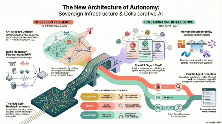 Digital Autonomy Sovereign Infrastructure and Multi-Agent Collaboration