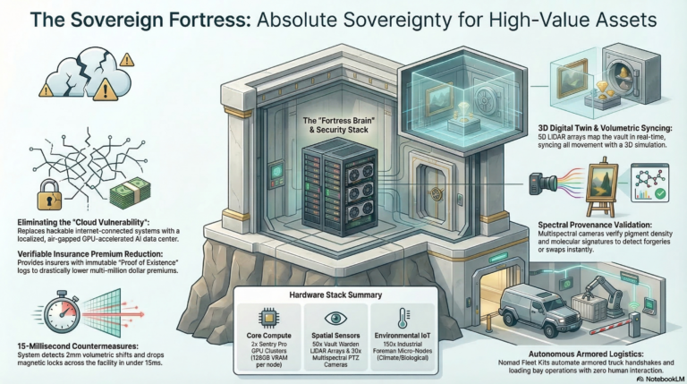 The “Sovereign Fortress”: Why the Future of High-Value Security is Air-Gapped and Volumetric