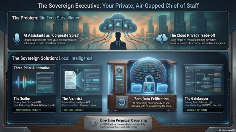Stop Renting Your Productivity: The Rise of the Air-Gapped AI Chief of Staff