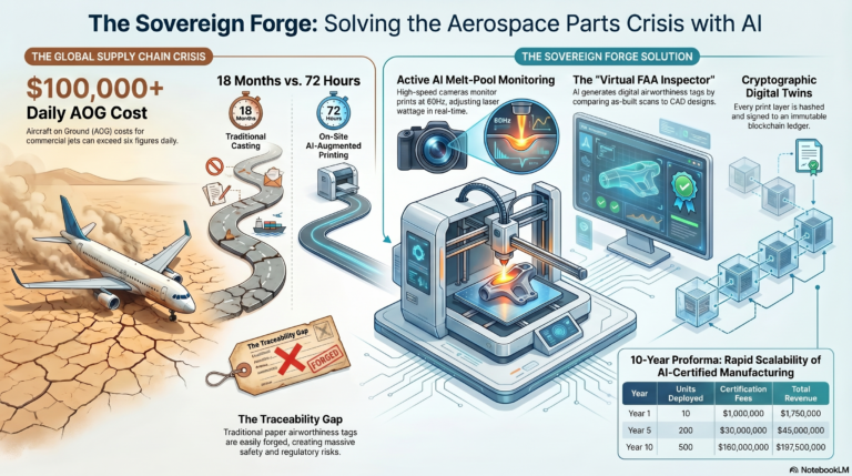 The Sovereignty of the Forge: AI-Augmented Manufacturing and the Death of the Paper-Based Supply Chain