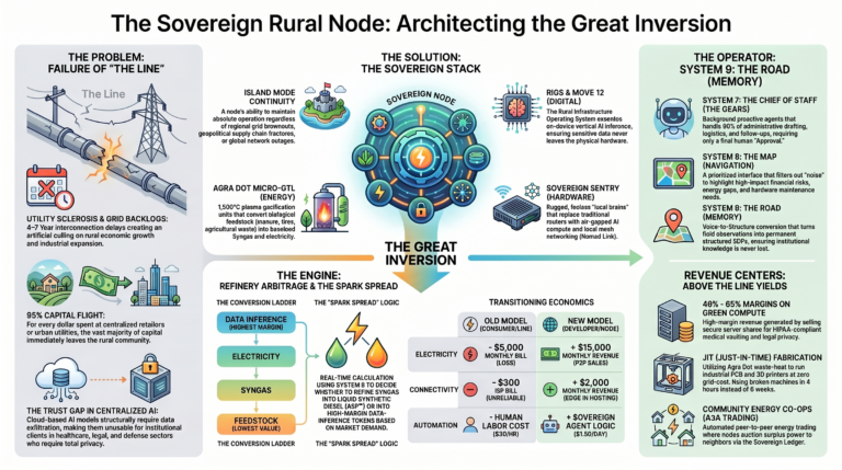 Comprehensive Briefing: The Sovereign Node Ecosystem and Rural Re-industrialization