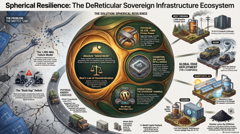 Industrial Orchestration Framework: The DeReticular Autonomous Economic Command Center (AECC)