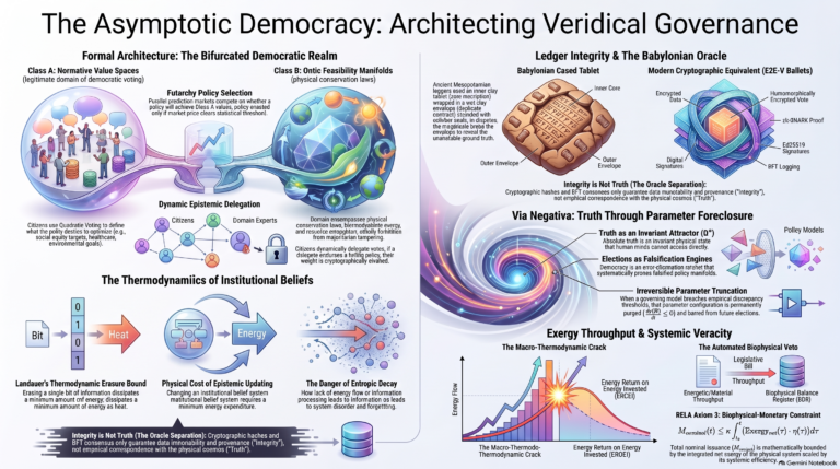 THE ASYMPTOTIC DEMOCRACY: A FOUNDATIONAL ARCHITECTURE FOR VERIDICAL GOVERNANCE